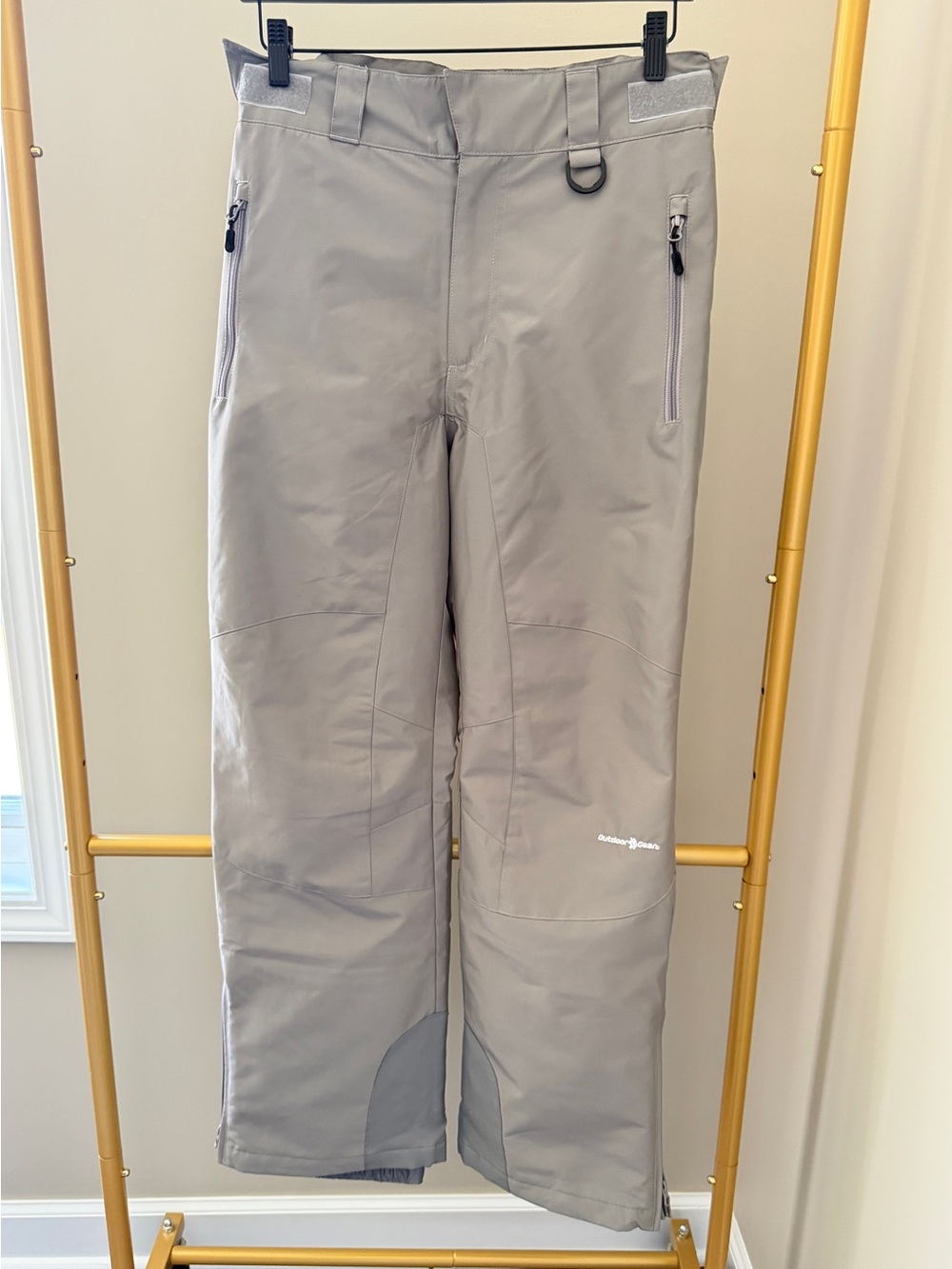 Outdoor Gear Men's Gray Insulated Ski Pants Size Small